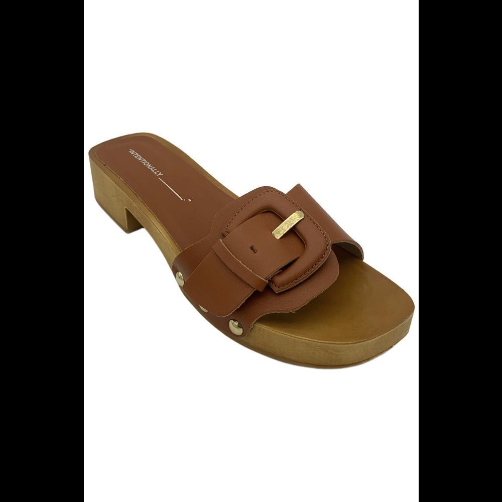 INTENTIONALLY BLANK Buckle Clog Sandals Canyon - Medium